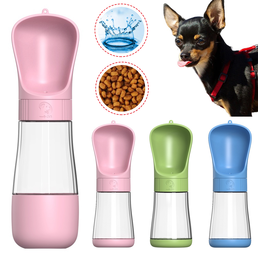 Pet Supplies Coupon - 2-in-1 tragbare Hundewasserflasche für kleine große