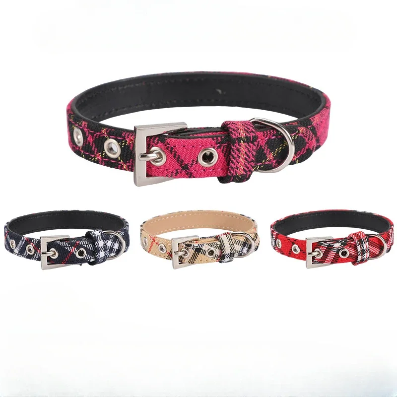 Pet Supplies Coupon - Haustier halsband schottisch kariertes Hunde halsband