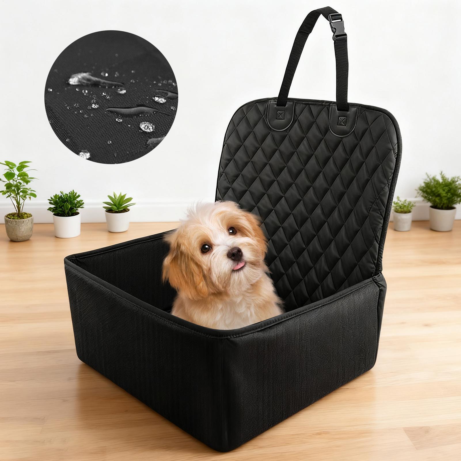 Calming Dog Bed - Großer wasserdichter Autositzbezug für Hunde –