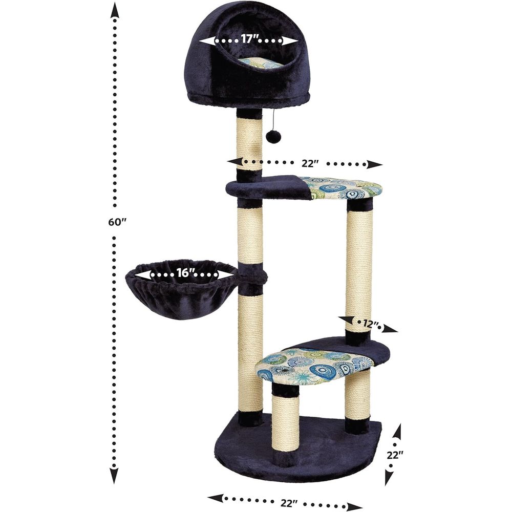 West Homes or Pets Cat Tree Re – Cat Scratching Post Bewertung und Preis
