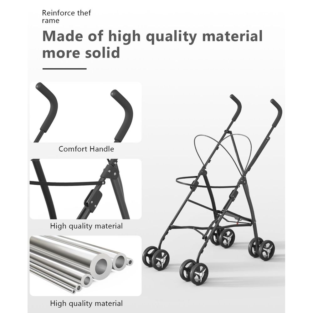 4-Rad-Haustierbuggy für kleine – Pet Stroller Carrier Bewertung und Preis