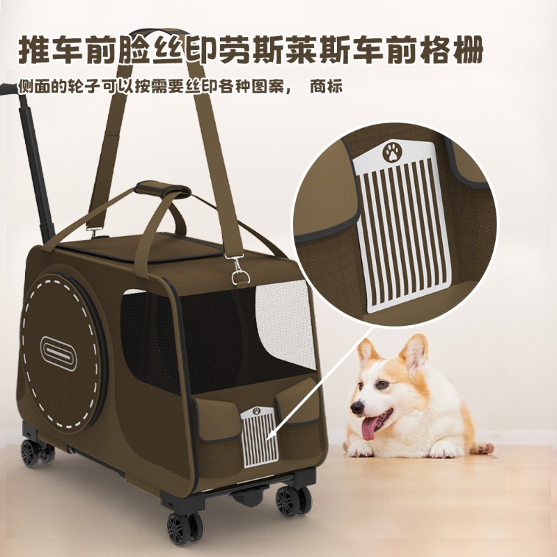 Tragbarer Rollkoffer für Haust – Pet Stroller Carrier Bewertung und Preis