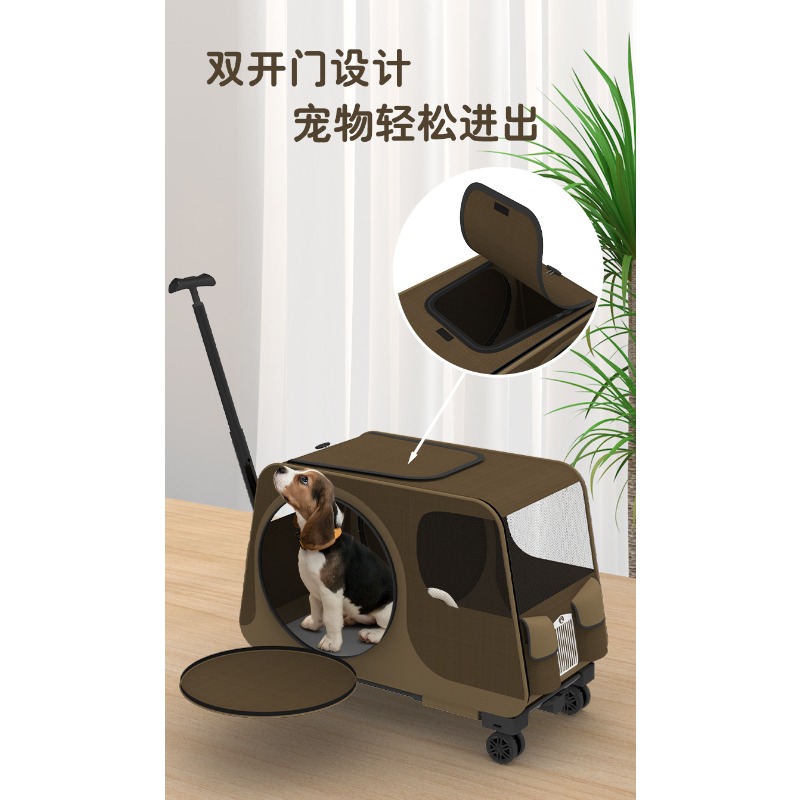 Tragbarer Rollkoffer für Haust – Pet Stroller Carrier Bewertung und Preis