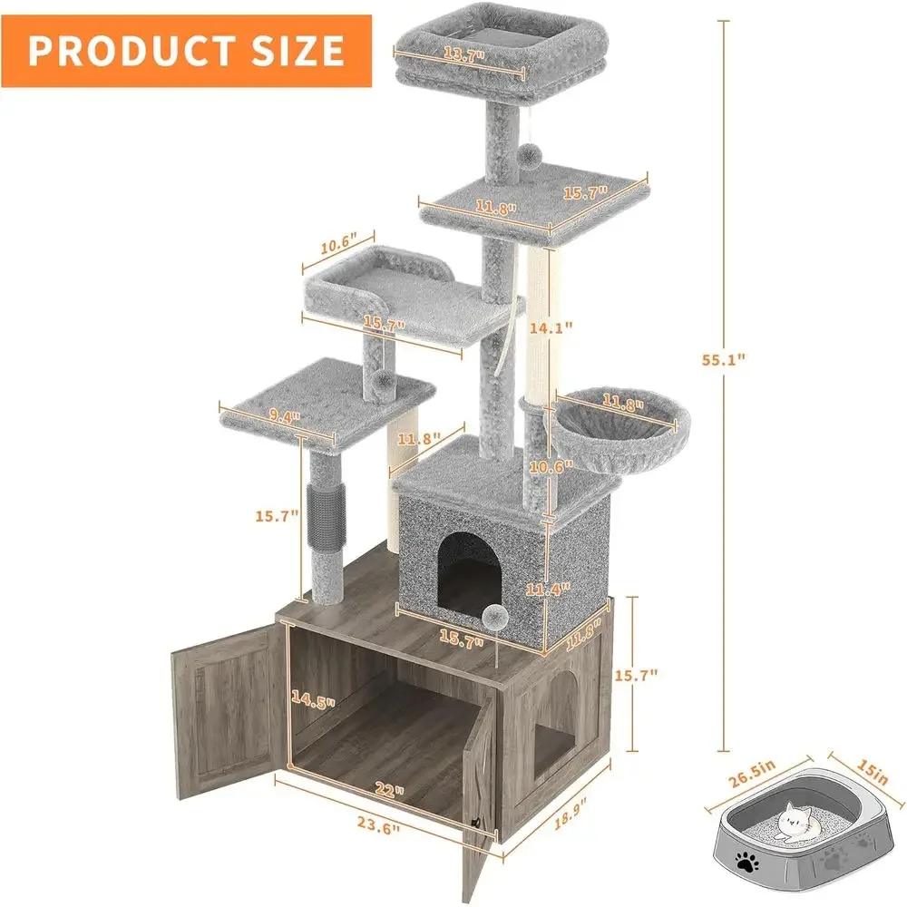 Großes Mehrstöckiges Katzenspi – Cat Scratching Post Bewertung und Preis