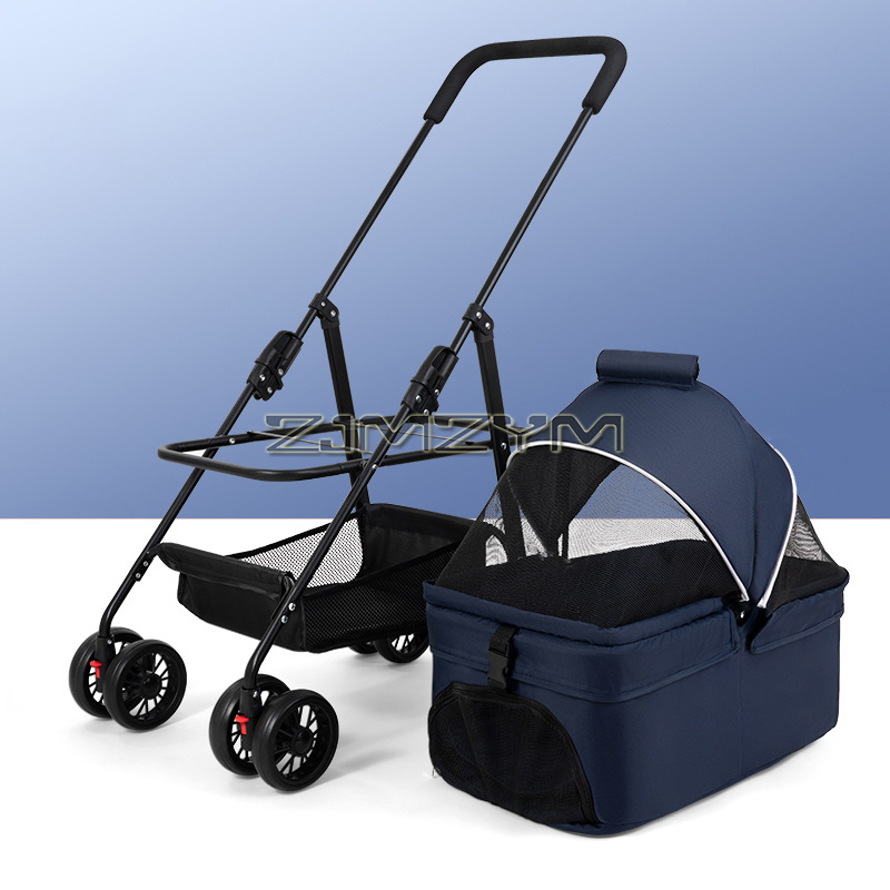 Haustier-Transportwagen, inklu – Pet Stroller Carrier Bewertung und Preis