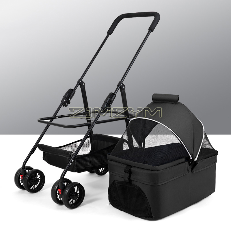 Haustier-Transportwagen, inklu – Pet Stroller Carrier Bewertung und Preis