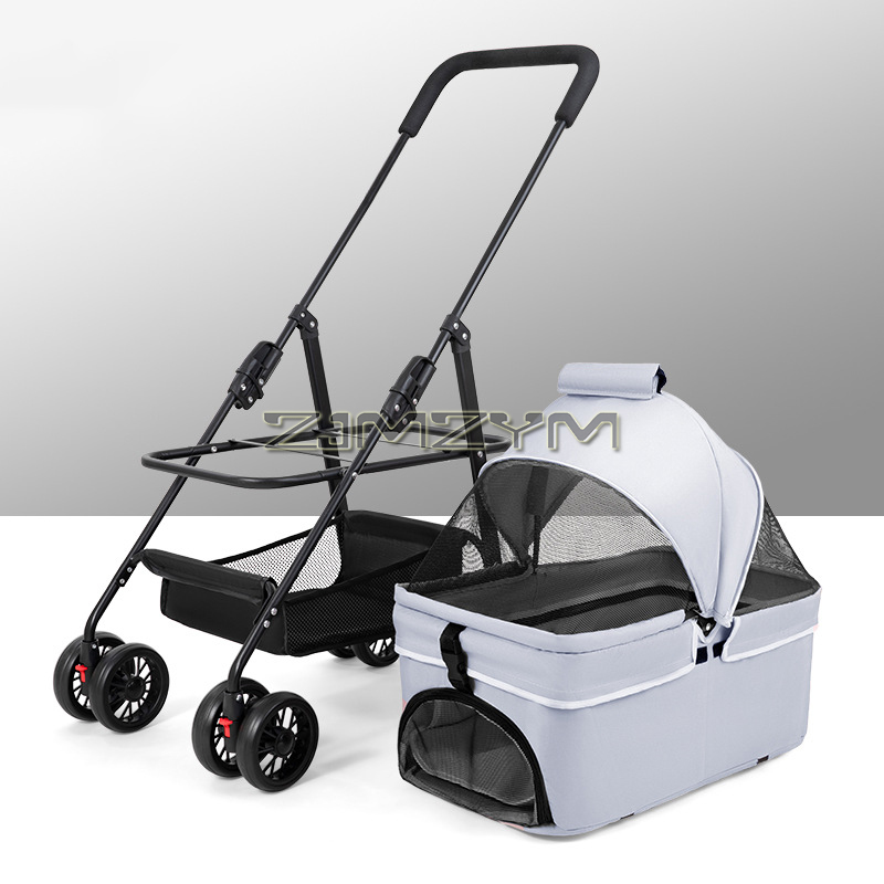 Haustier-Transportwagen, inklu – Pet Stroller Carrier Bewertung und Preis
