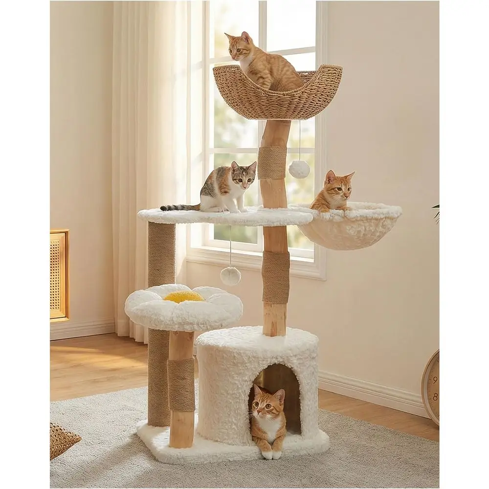 48,5 cm Großer Massivholz-Katz – Cat Scratching Post Bewertung und Preis