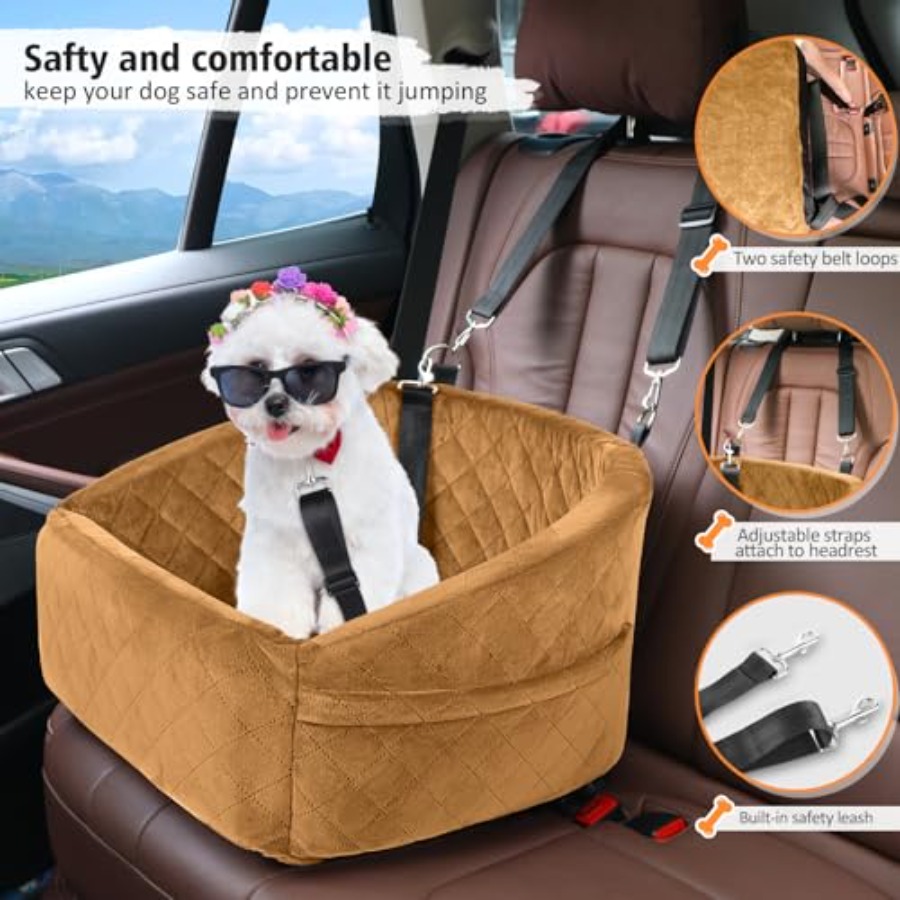 Hunde-Autositz für Kleine und  – Calming Dog Bed Bewertung und Preis