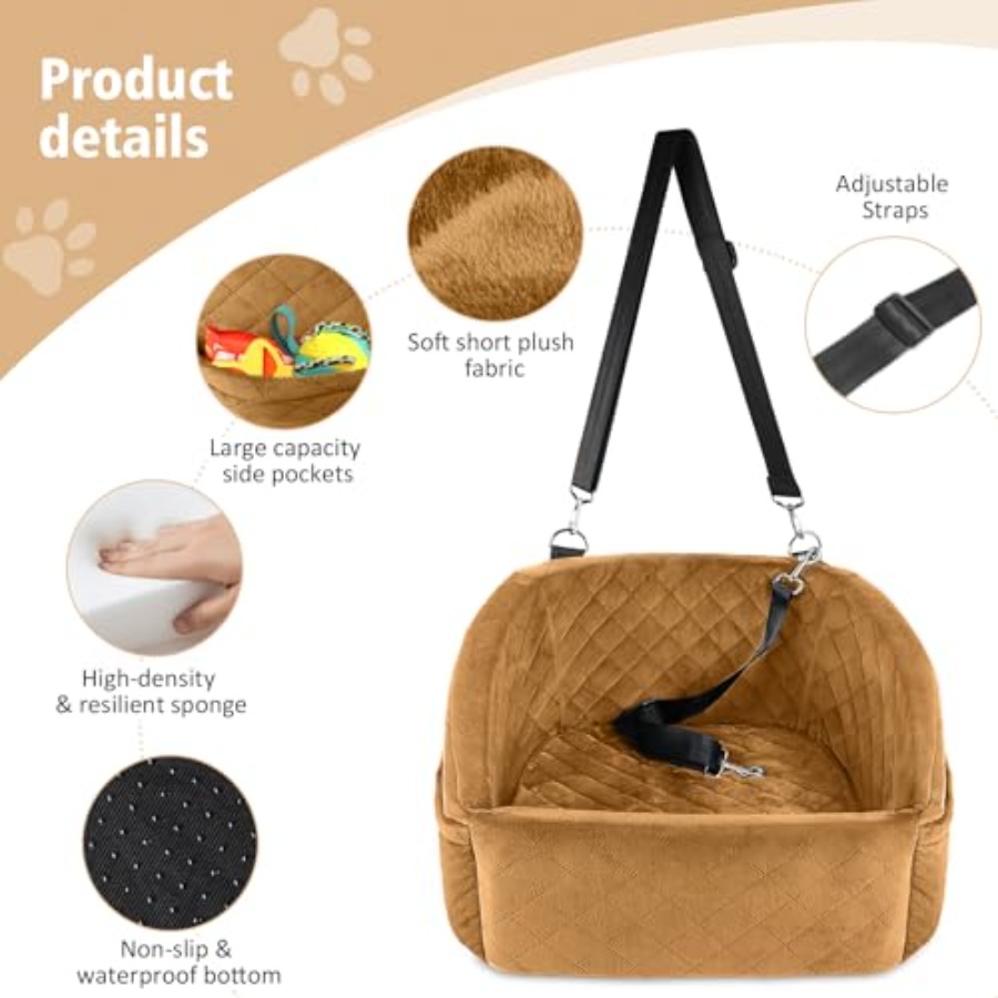 Hunde-Autositz für Kleine und  – Calming Dog Bed Bewertung und Preis