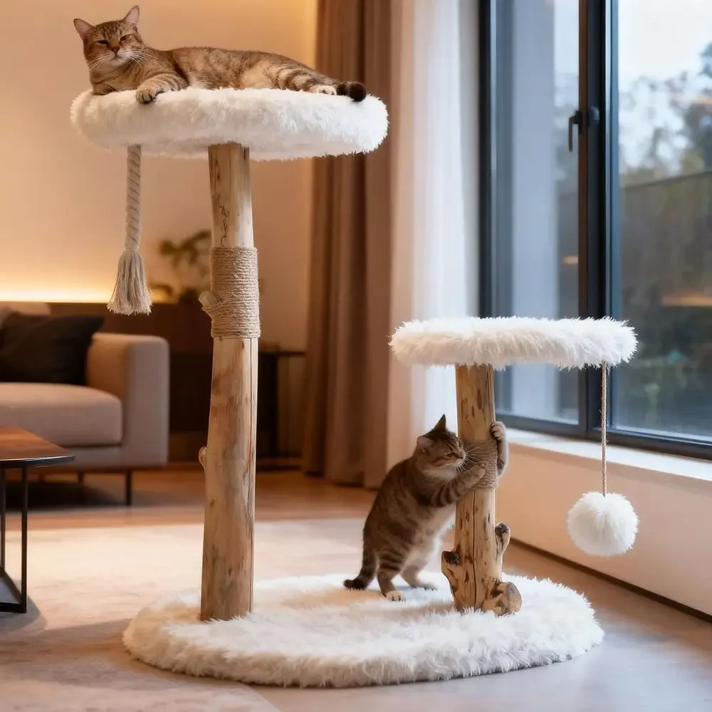 Indoor-Katzenbaum mit Natürlic – Cat Scratching Post Bewertung und Preis