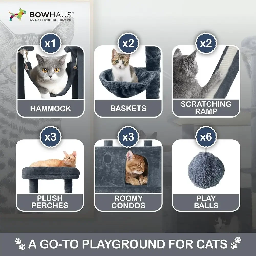80 Zoll hoher Katzenturm für g – Cat Scratching Post Bewertung und Preis