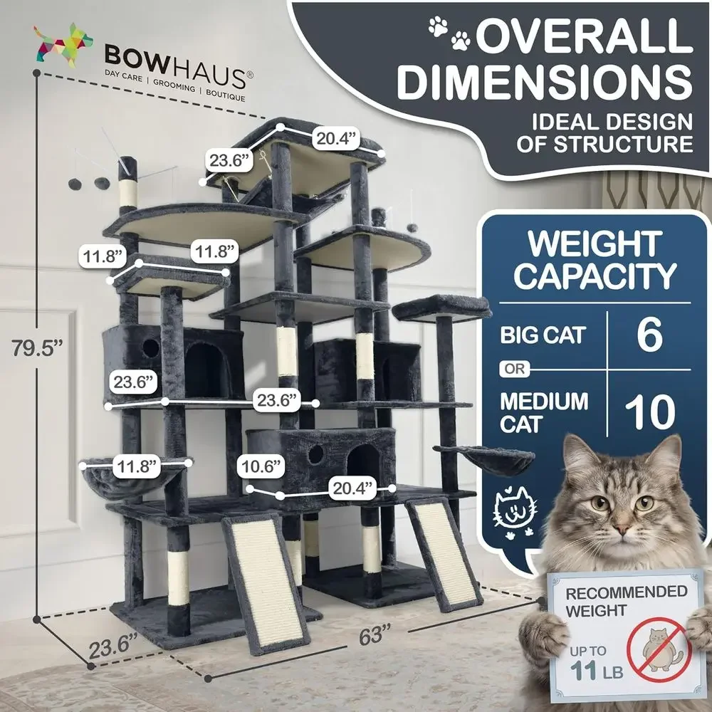 80 Zoll hoher Katzenturm für g – Cat Scratching Post Bewertung und Preis