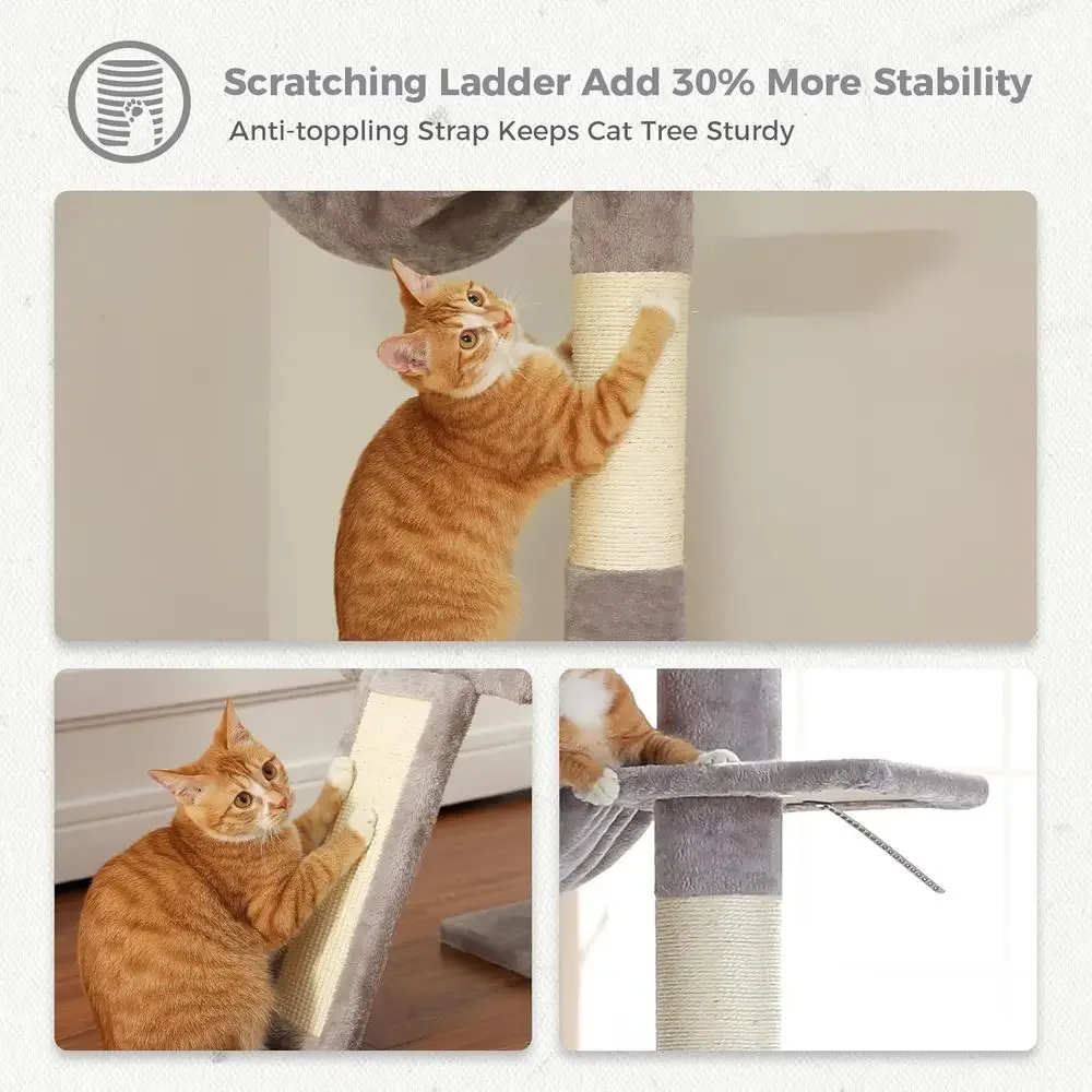 Verstellbarer 5-Stufiger Kratz – Cat Scratching Post Bewertung und Preis