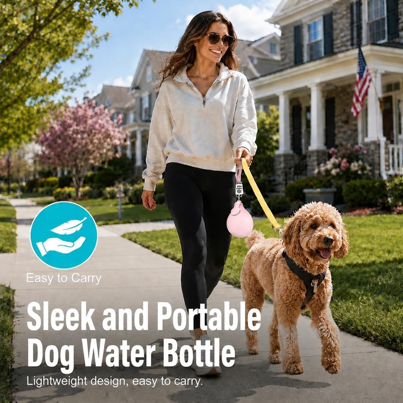 Hunde-Wasserflasche aus Edelst – Pet Supplies Coupon Bewertung und Preis