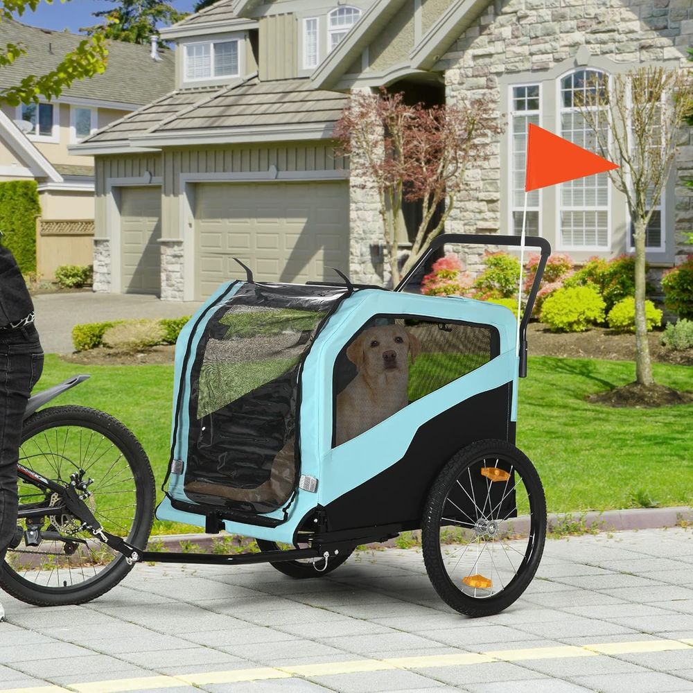 2-in-1 Hunde-Fahrradanhänger u – Pet Stroller Carrier Bewertung und Preis