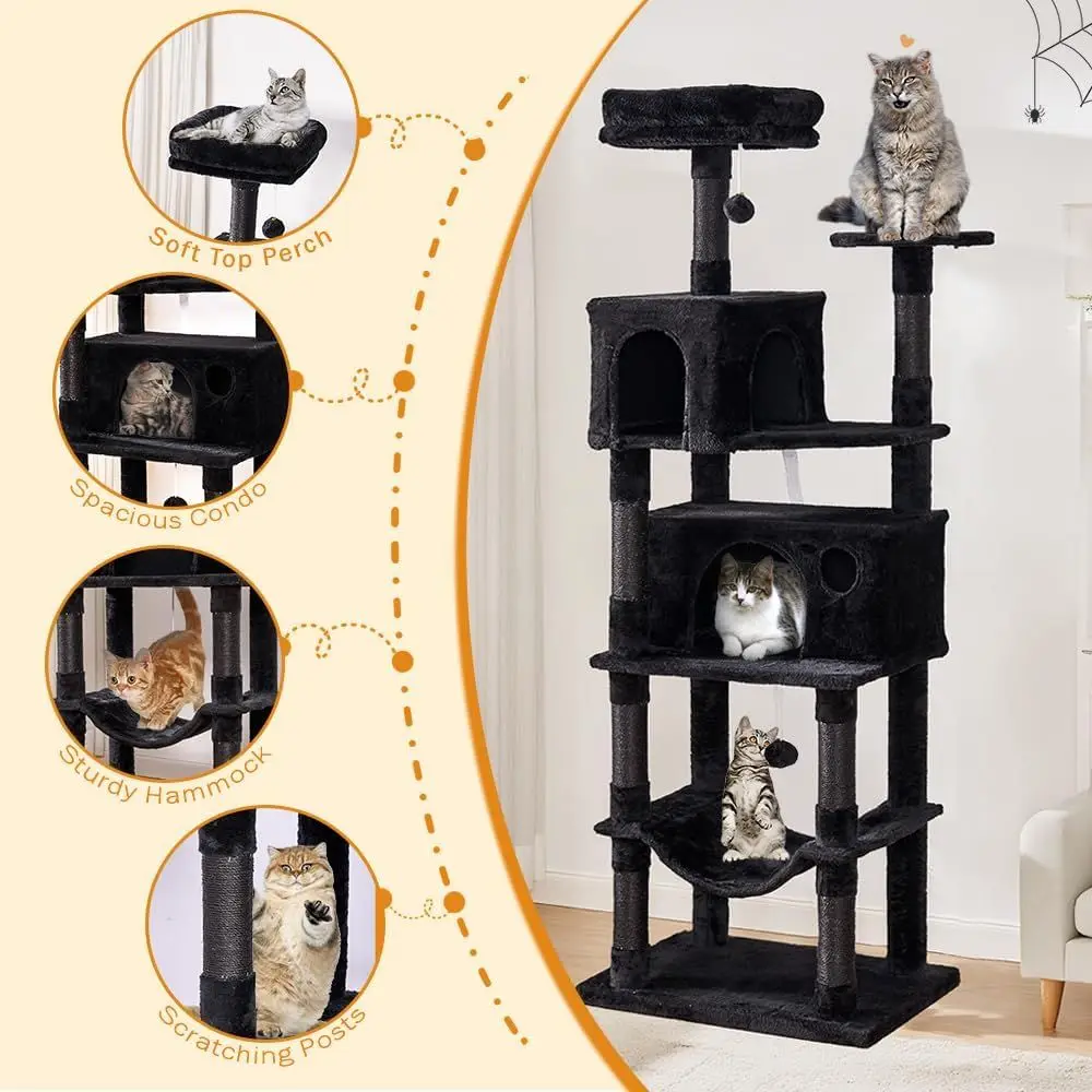 67-stöckiger XL-Katzenturm für – Cat Scratching Post Bewertung und Preis