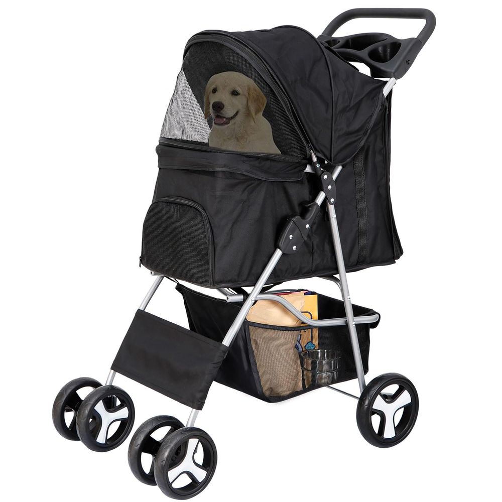 Haustier-Kinderwagen für Hunde – Pet Stroller Carrier Bewertung und Preis
